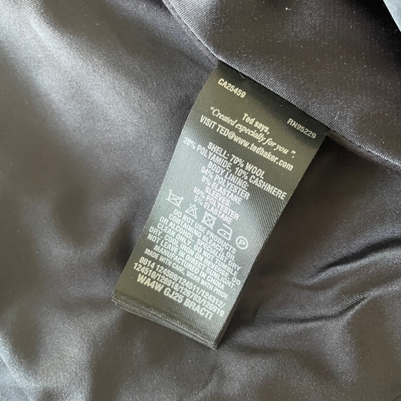 Ted baker wool peplum coat… - Picture 4 of 7